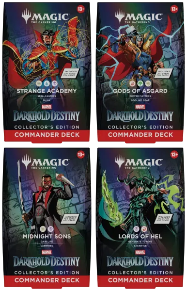 Magic: The Gathering | Marvel Darkhold Destiny | Collector Commander Deck  (EN)